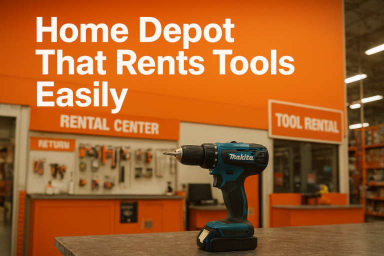 home depot that rents tools