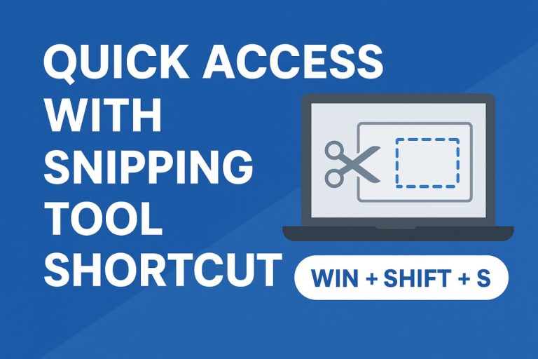 snipping tool shortcut